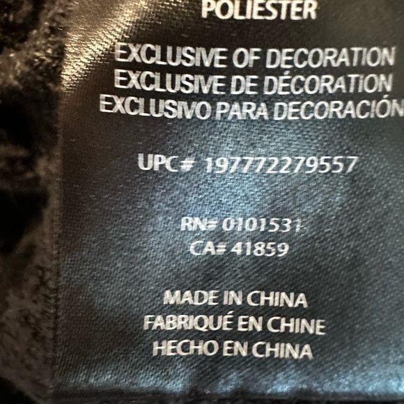 Disney Nightmare Before Christmas Sz: XL Jack Skellington Black Fuzzy Sweater - Picture 7 of 12